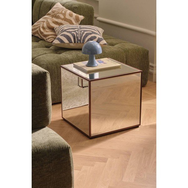 Klaasist pealispinnaga abilaud 45x45 cm Everyday - Ellos Home-image-1