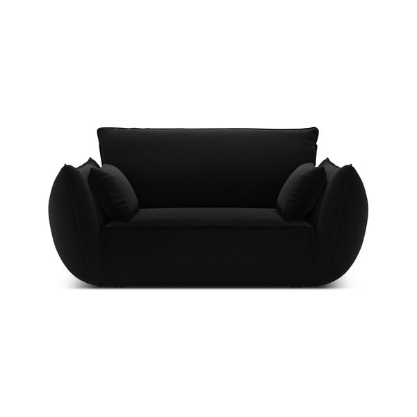 Must sametist tugitool Vanda - Mazzini Sofas