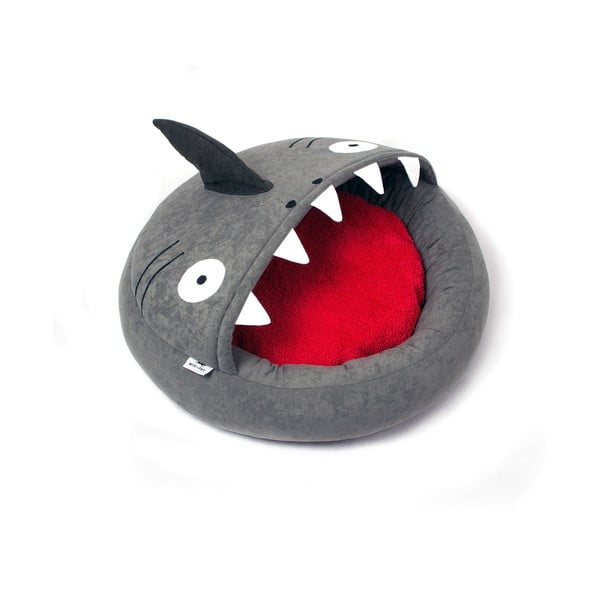 Pelíšek BITE my PET Cave M - Shark-image-2