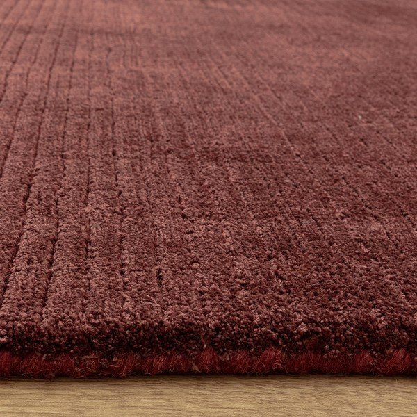 Burgundiapunane käsitsi kootud vaip 160x230 cm - Asiatic Carpets-image-2