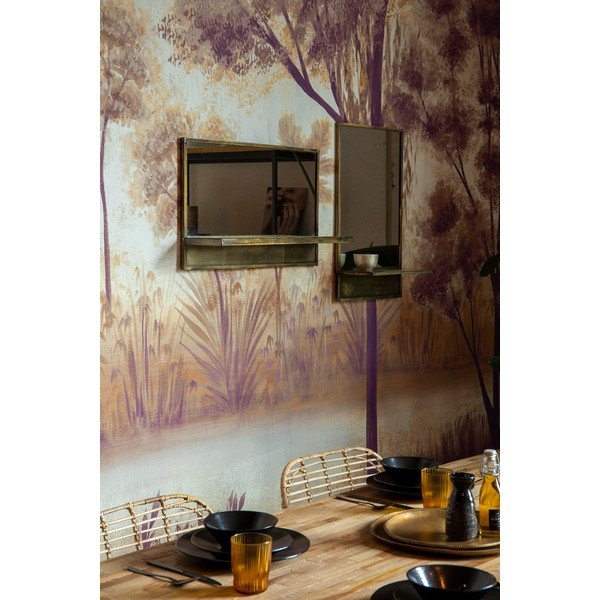 Seinapeegel riiuliga 37x61 cm Feyza - White Label-image-4