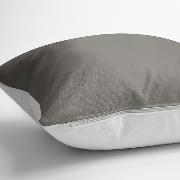 Pehme hall padjapüürileht puuvillaseguga, 70 x 70 cm. - Minimalist Cushion Covers-image-1
