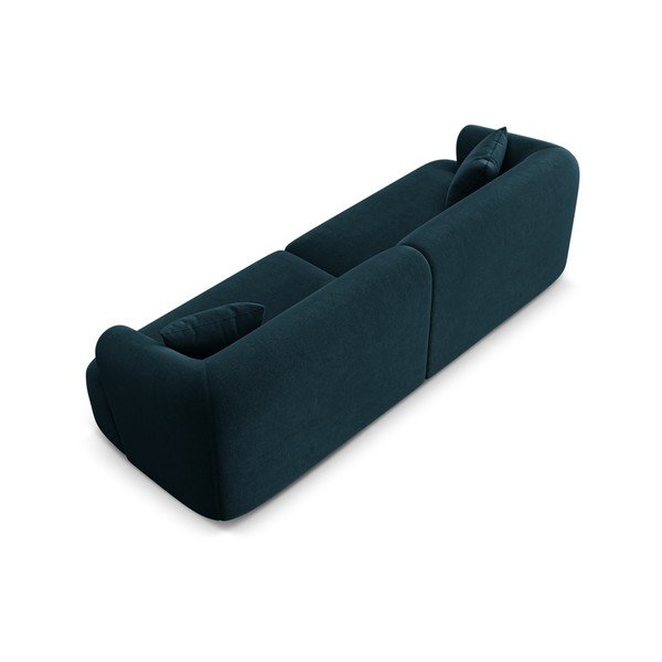 Sametdiivan bensiinivärvis 255 cm Campi - Cosmopolitan Design-image-4