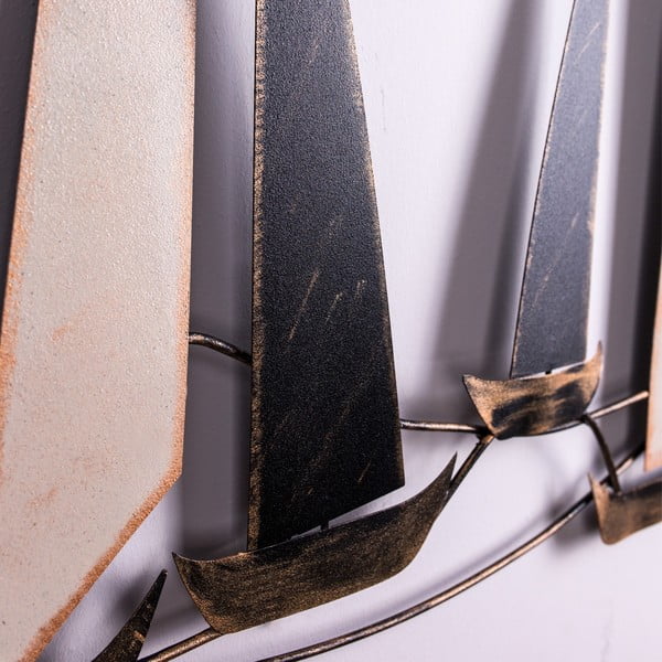 Metallist seinakaunistus 117x52 cm Ocean - Wallity-image-3