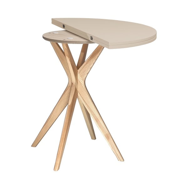 Ümmargune kokkupandav söögilaud 45x90 cm Jubi - Ragaba-image-3