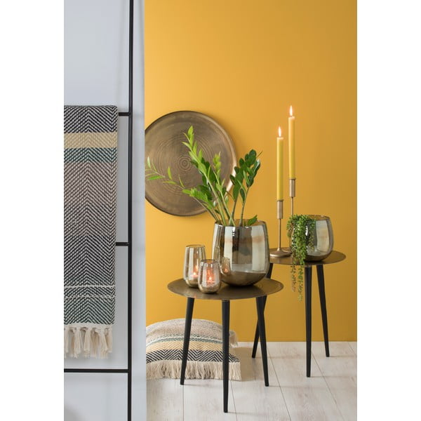 Must metallist dekoratiivne redel Siem - Light & Living-image-3