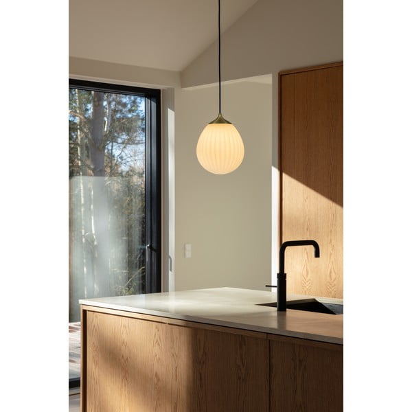 Valge-kuldne lambivari ø 21 cm Around the World Mini - UMAGE-image-1