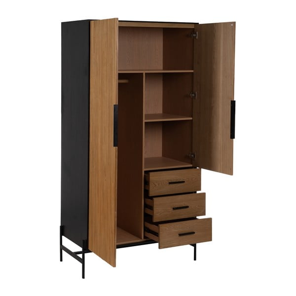 Tuhkpuidu spooniga riidekapp 104x203 cm - Ixia-image-2