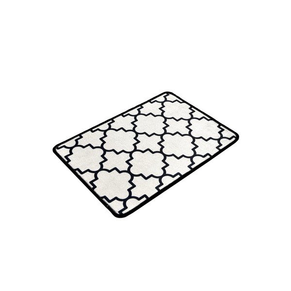 Must/beež vannitoamatt 40x60 cm Kupa - Foutastic