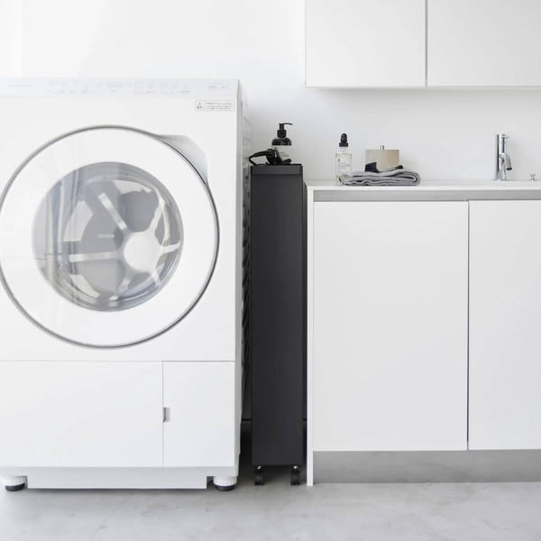 Matt must terasest vannitoariiul 48x80,5 cm Tower - YAMAZAKI-image-3