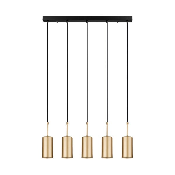 Rippvalgusti kuldset värvi , kõrgus 120 cm Geo - Squid Lighting-image-3