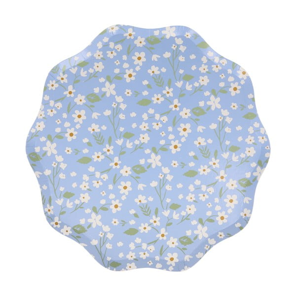 Ühekordsed paberist lauamatid 12 tk komplektis Ditsy - Meri Meri-image-4