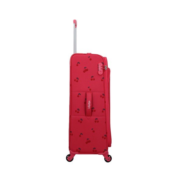 Komplekt 3 pagasit 4 rattal magenta toonis Lollipops Cherry - LOLLIPOPS-image-1