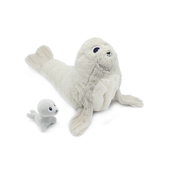 Pehmed mänguasjad 2-osalise komplektiga Ptipotos Ploufou - Les Deglingos