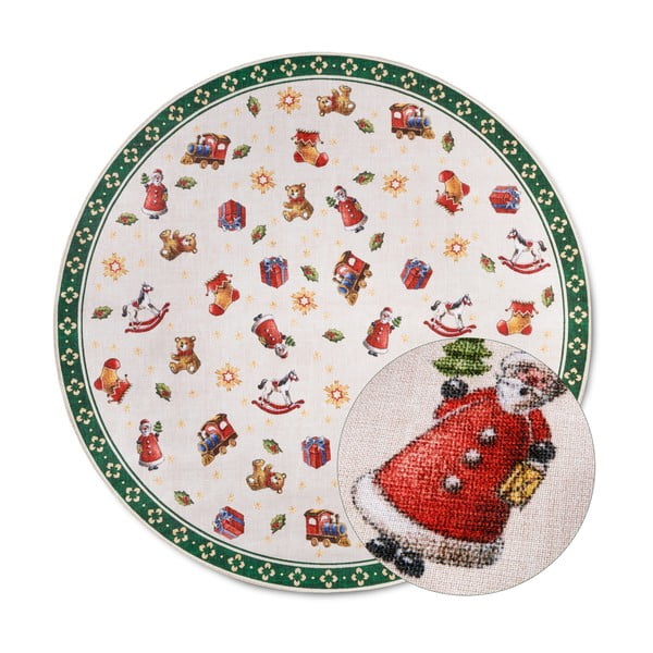 Roheline jõulumotiividega ümmargune vaip ø 150 cm Green Christmas - Villeroy&Boch