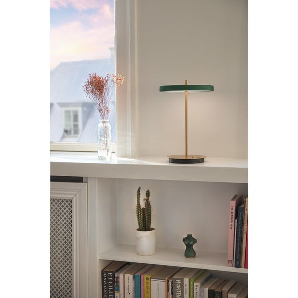 Roheline dimmerdatav LED lauavalgusti metallist lambivarjuga (kõrgus 31 cm) Asteria Move - UMAGE-image-4