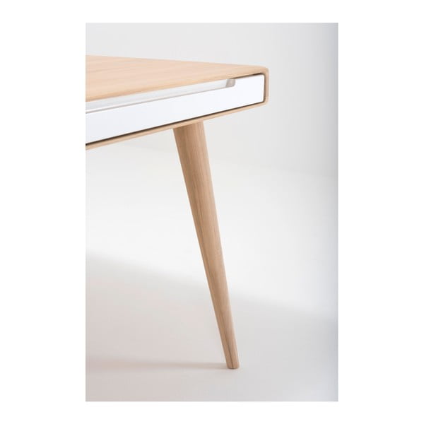 Tammepuust söögilaud Kaks, 160 x 90 cm Ena - Gazzda-image-2