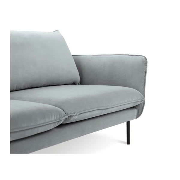 Helehall sametne diivan , 200 cm Vienna - Cosmopolitan Design-image-3