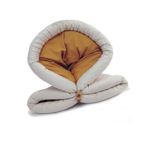 Multifunkční podložka Blandito 150 cm, žlutá-image-2
