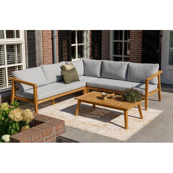 Teakpuust aiakomplekt Lucca - Exotan-image-1