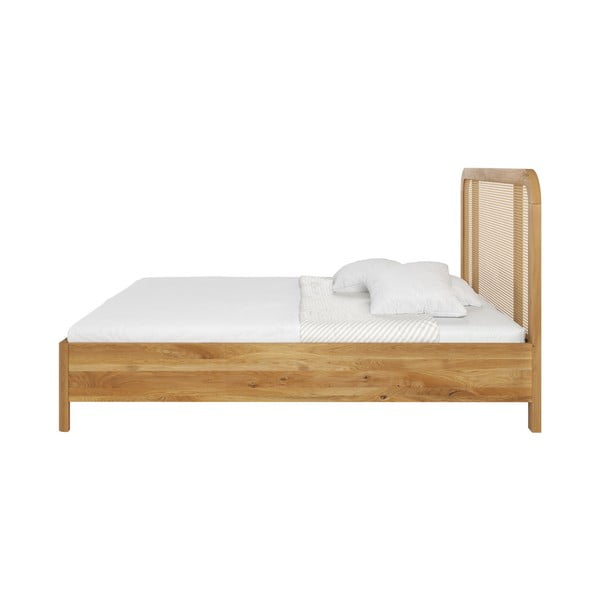 Tammepuust kaheinimesevoodi 200x200 cm naturaalses värvitoonis Harmark - Skandica-image-3