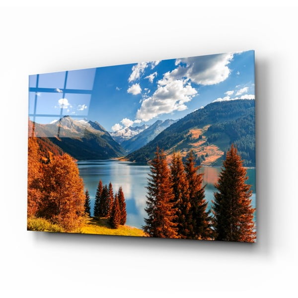 Klaasimaal, 110 x 70 cm Lake View - Insigne