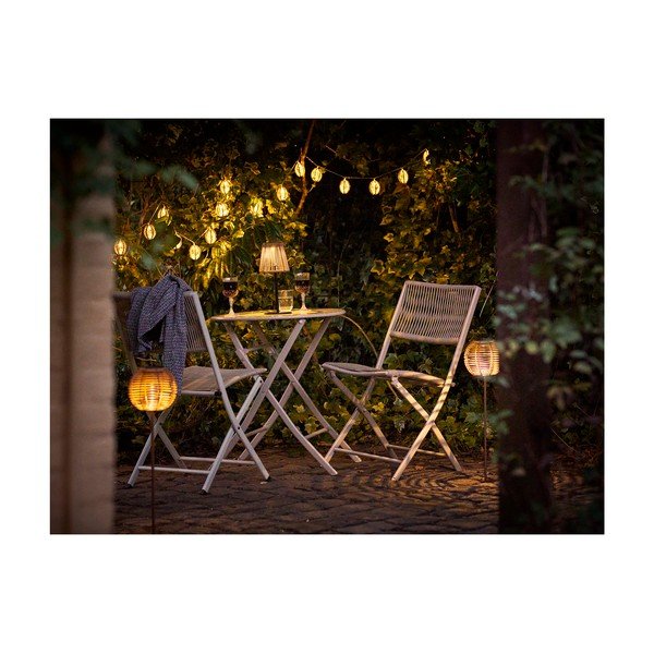 Kaasaskantav päikeseenergial töötav LED-õuelamp ø 14 cm Salford - House Nordic-image-4