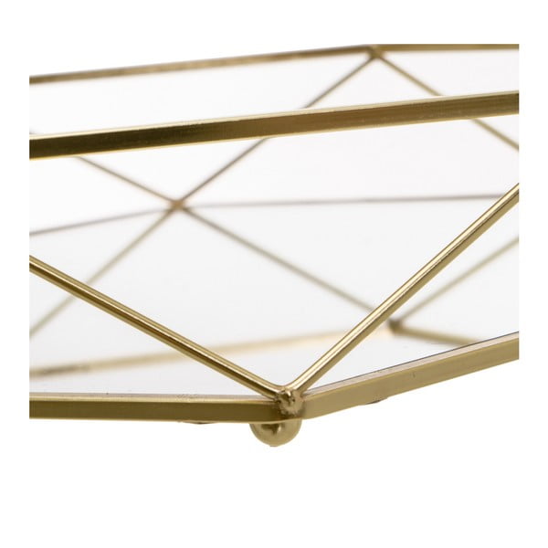 Metallist dekoratiivsed kandikud 2 tk komplektis ø 25 cm - Casa Selección-image-2