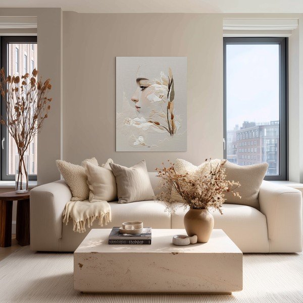 Maal 60x80 cm Stitched Bloom - Styler-image-2