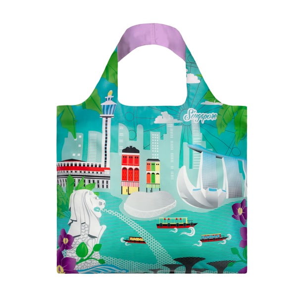 Skládací nákupní taška Singapore