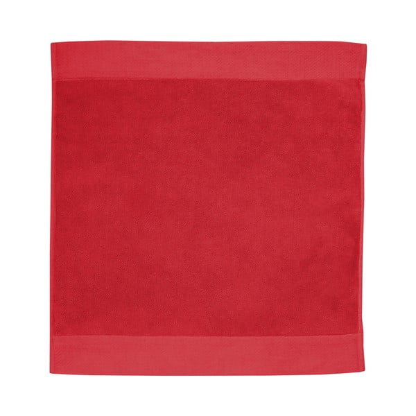 Červená koupelnová předložka Seahorse Pure, 50 x 60 cm