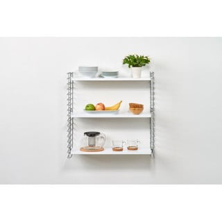 3-korruseline riiul valge riiuliga , laius 70 cm Libro - Metaltex