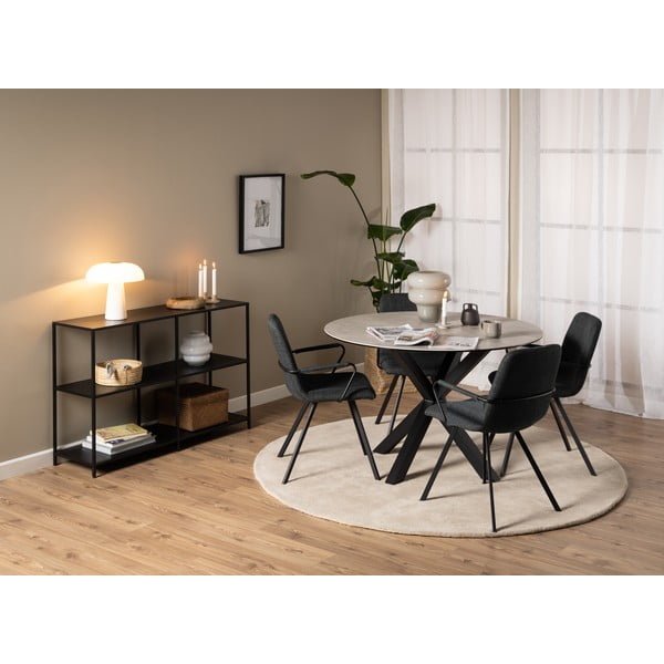 Tumehallid söögitoolid 2tk komplektis Selina - Actona-image-2