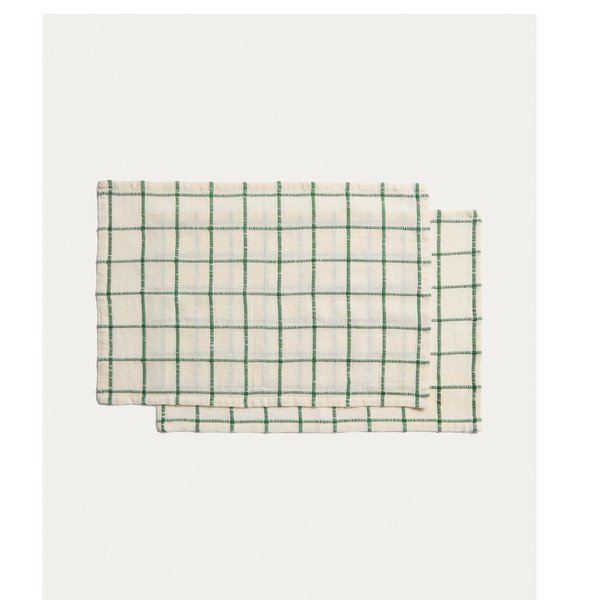 Riidest laualinad komplektis 2 tükki 35x50 cm Adesta - Kave Home