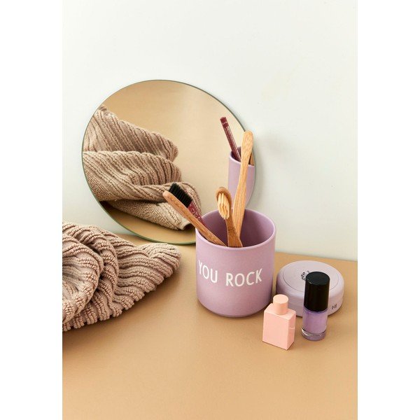 Lilla portselanist Rock kruus, 300 ml You Rock - Design Letters-image-1