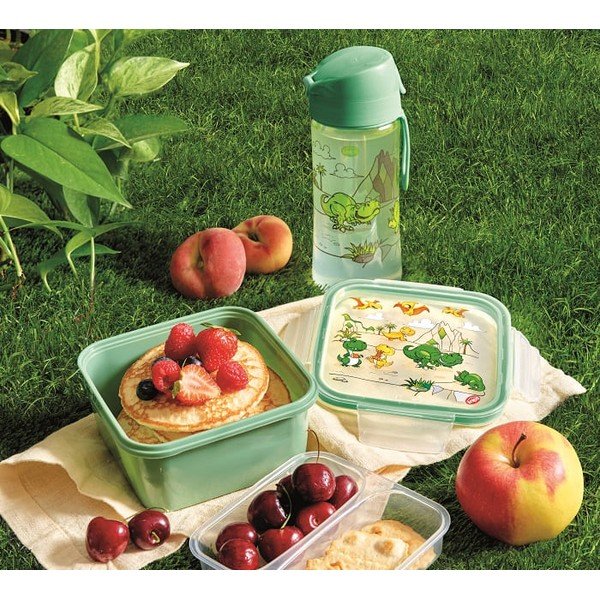 Roheline tritaanist joogipudel 500 ml Dinosaur - Snips-image-1