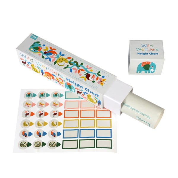 Laste seinakleebis - seinamõõtja 28,5x115 cm Wild Wonders - Rex London-image-2