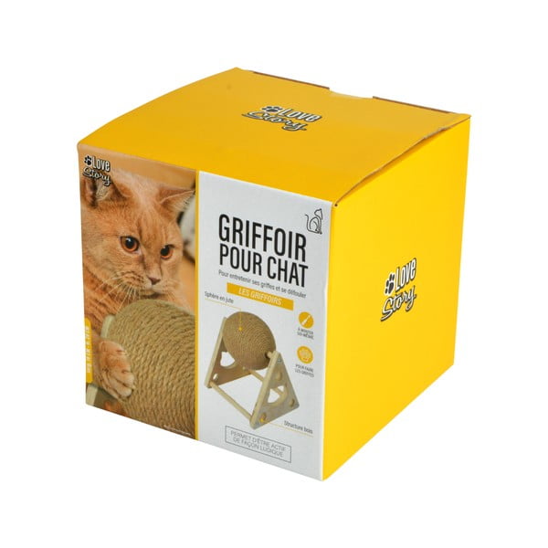 Kassi mänguasi Jute Ball – Love Story-image-1