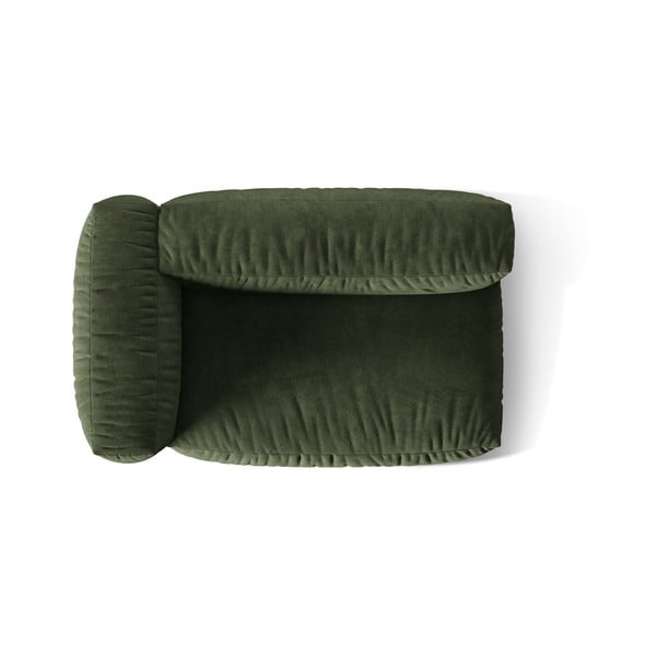 Roheline bukleekangast diivanimoodul (vasak nurk) Martina - Micadoni Home-image-3