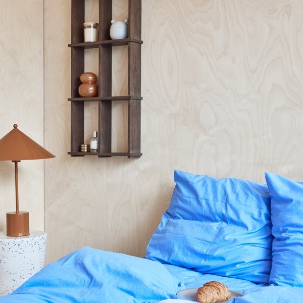 Pruun metallist laualamp (kõrgus 50 cm) Kasa - OYOY Living Design-image-1