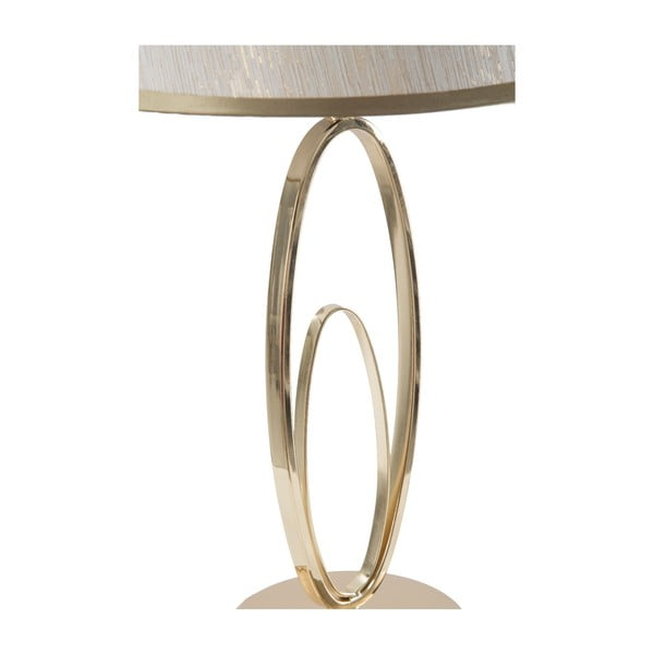 Valge kuldse disainiga laualamp Flush - Mauro Ferretti-image-2