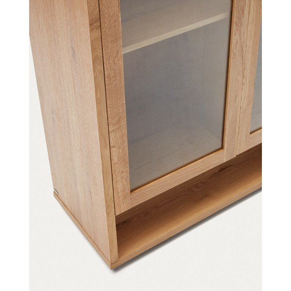 Tammedekooriga vitriinkapp 100x185 cm Alguema - Kave Home-image-4