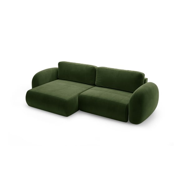  Roheline sametist lahtikäiv hoiuruumiga nurgadiivan Tonale – Cosmopolitan Design-image-2