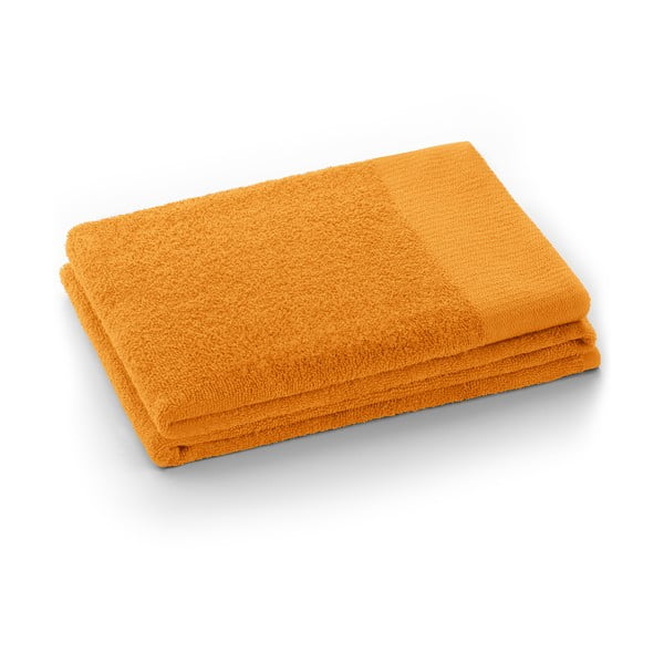 Oranžid froteest puuvillased käterätikud ja saunalinad, komplekt 10 tk Amari – Restilo-image-2