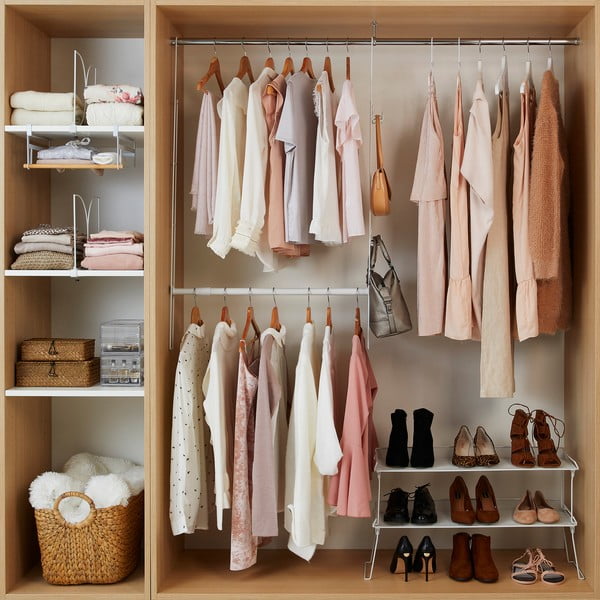 Komplekt 2 redelit ja laiendatav riidepulk Muro - Compactor-image-2