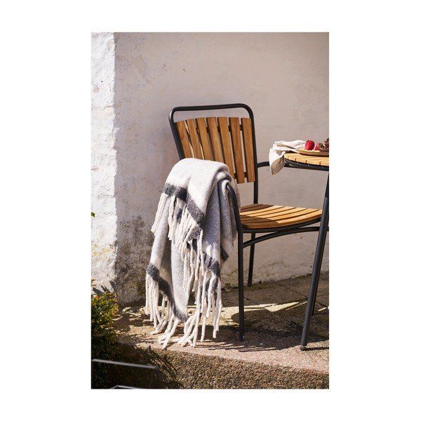 Hall villasisaldusega pleed 130x170 cm Carmel – House Nordic-image-1