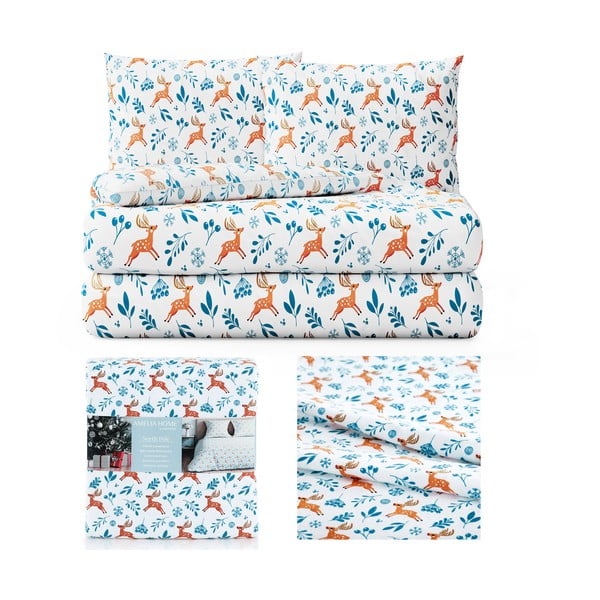 Flanell voodipesu kaheinimesevoodile , 200 x 200 cm Snuggy Northpole - AmeliaHome-image-2