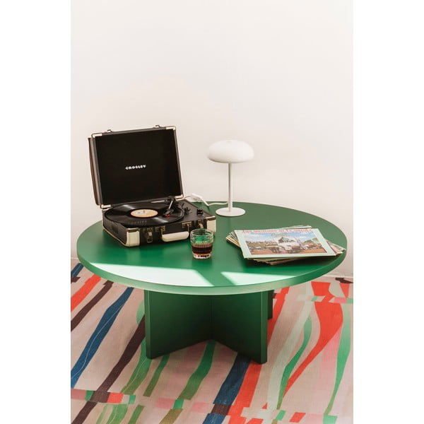 Tumeroheline ümmargune diivanilaud ø 80 cm Pausa - Really Nice Things-image-1