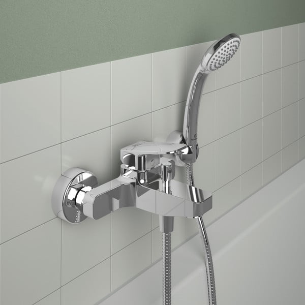 Läikiv hõbedane seinasegisti Ceraplan - Ideal Standard-image-2