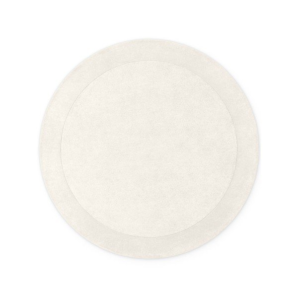 Kreemikas käsitsi kootud ümmargune villasegu vaip ø 200 cm Kivi - Villeroy&Boch